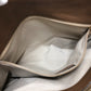 Salvatore Ferragamo Gancini Shoulder Bag/Tote Bag in Beige Canvas/Leather for Men