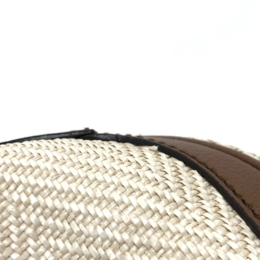 Salvatore Ferragamo Gancini Shoulder Bag/Tote Bag in Beige Canvas/Leather for Men