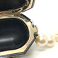 CHANEL AB6425 CC Coco Mark AirPods Pro Case, Apple Pearl Shoulder Bag, P21A Earphone Case, Plastic, Women's, Black