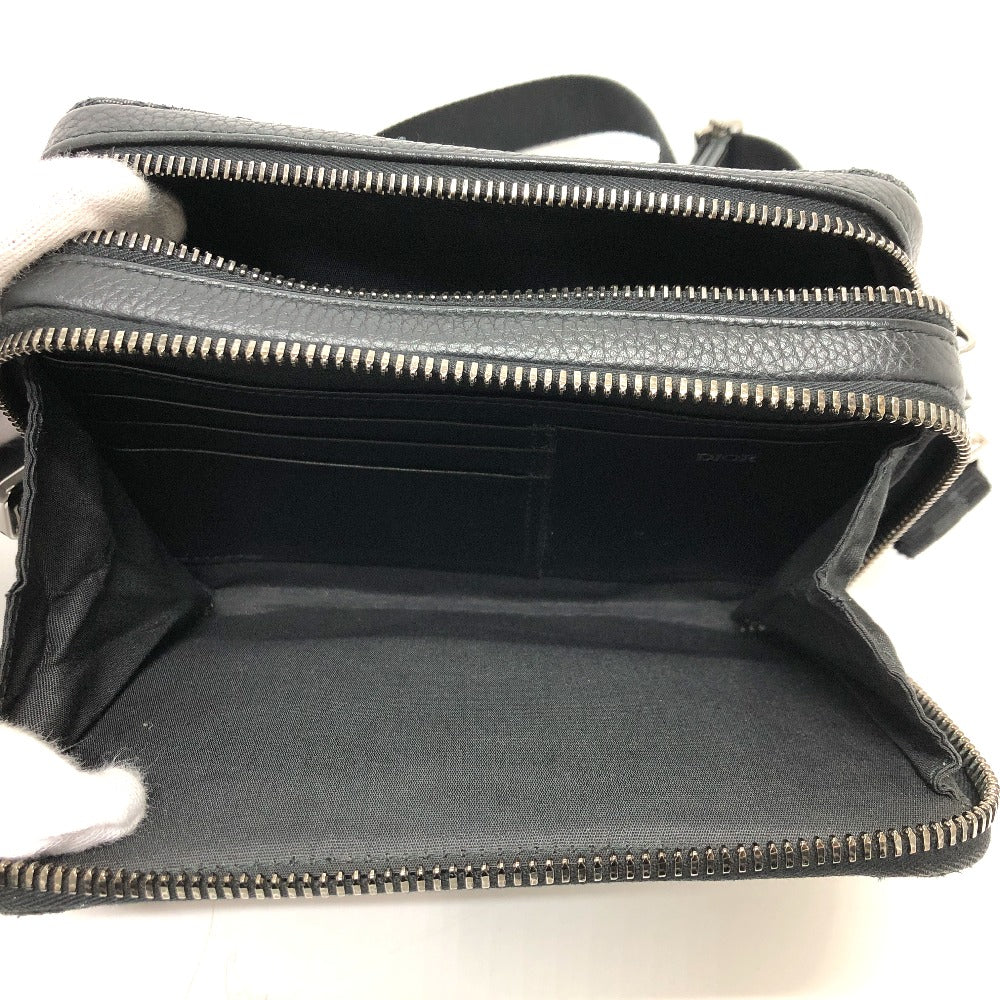 Dior 2ESBC119VPD Oblique Logo Messenger Pouch Bag, Crossbody Pochette Shoulder Bag, Canvas, Men's, Navy