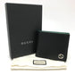 GUCCI 610466 GG Logo Interlocking G Compact Wallet Bifold Leather Men's Black
