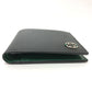 GUCCI 610466 GG Logo Interlocking G Compact Wallet Bifold Leather Men's Black