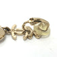 CHANEL CC Coco Mark Clover Heart B22S Accessories Jewelry Earrings GP Women's Gold