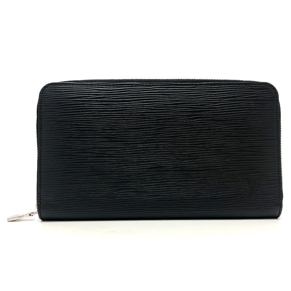 LOUIS VUITTON M63852 エピ ジッピー オーガナイザー ラウンドファスナー 長財布 エピレザー メンズ ブラック