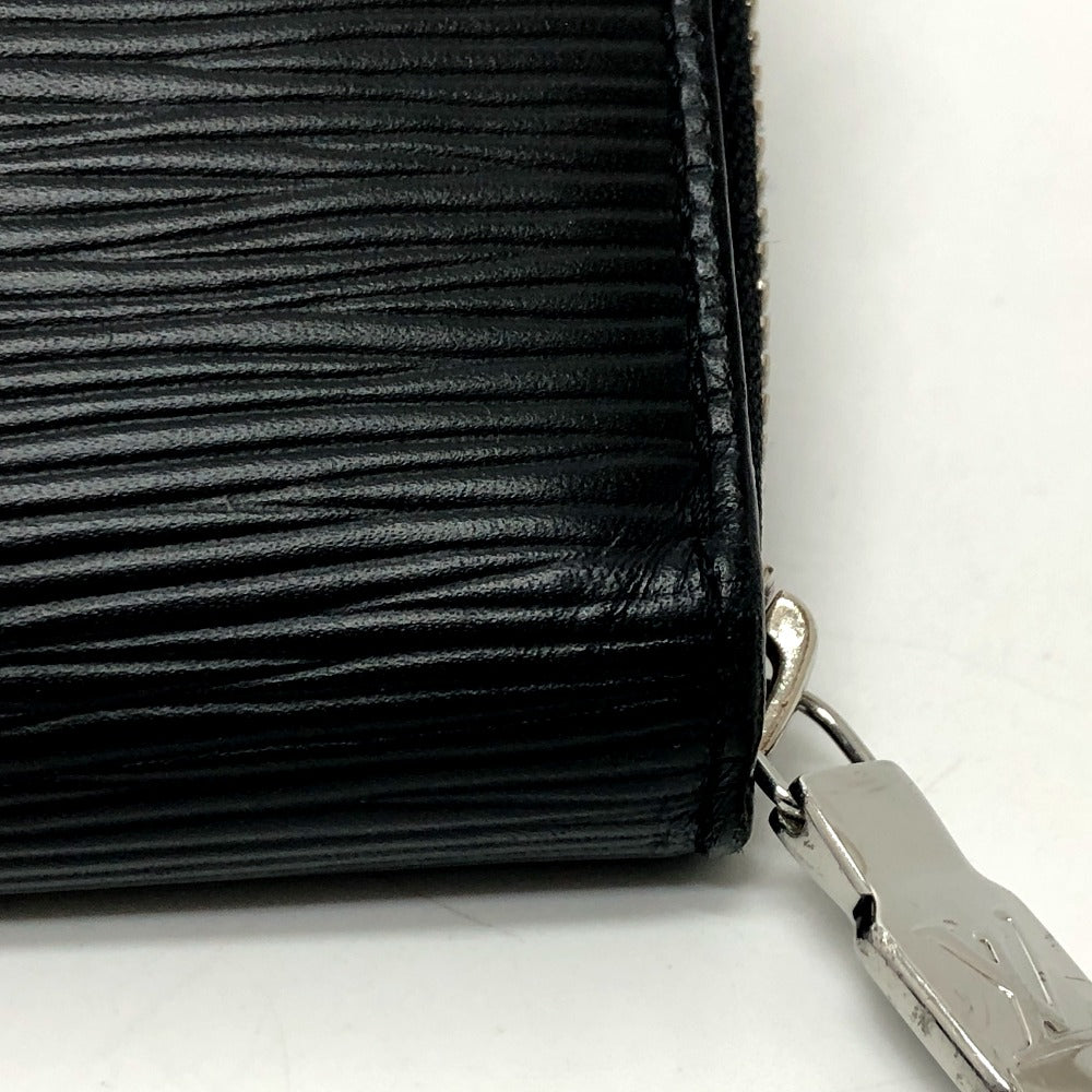 LOUIS VUITTON M63852 エピ ジッピー オーガナイザー ラウンドファスナー 長財布 エピレザー メンズ ブラック