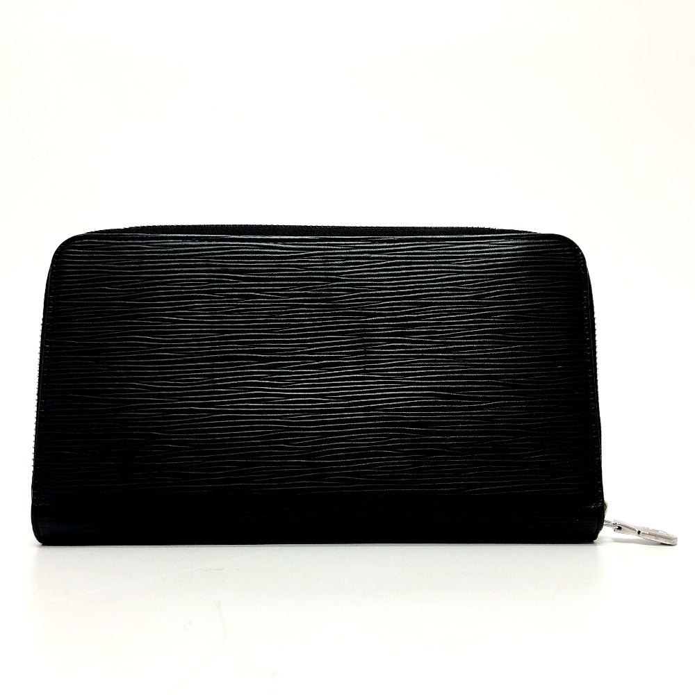 LOUIS VUITTON M63852 エピ ジッピー オーガナイザー ラウンドファスナー 長財布 エピレザー メンズ ブラック