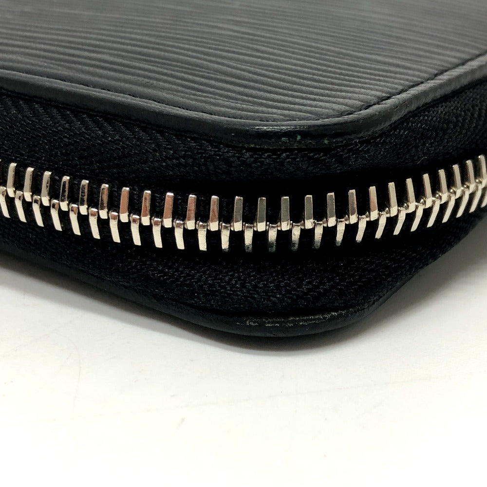 LOUIS VUITTON M63852 エピ ジッピー オーガナイザー ラウンドファスナー 長財布 エピレザー メンズ ブラック