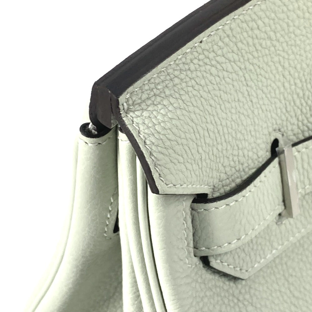 HERMES Birkin 30 Tote Bag, Handbag, Togo, Women's, Green, Green
