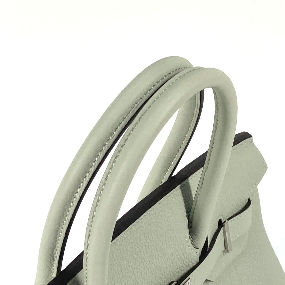 HERMES Birkin 30 Tote Bag, Handbag, Togo, Women's, Green, Green