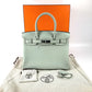 HERMES Birkin 30 Tote Bag, Handbag, Togo, Women's, Green, Green