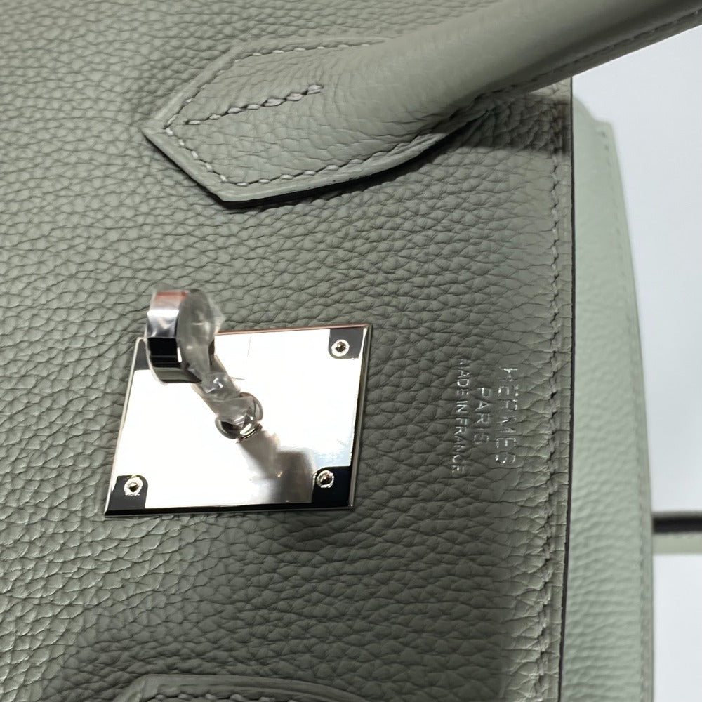 HERMES Birkin 30 Tote Bag, Handbag, Togo, Women's, Green, Green