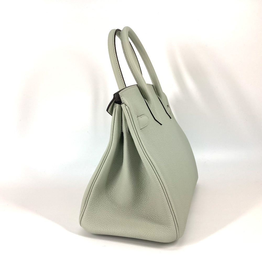 HERMES Birkin 30 Tote Bag, Handbag, Togo, Women's, Green, Green