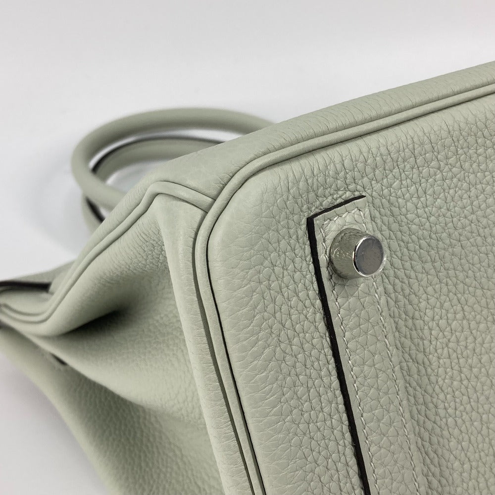 HERMES Birkin 30 Tote Bag, Handbag, Togo, Women's, Green, Green