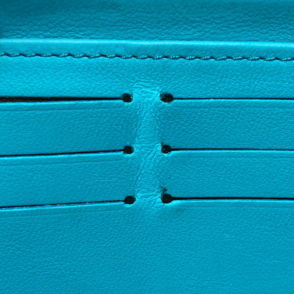 LOUIS VUITTON M81512 Monogram Embossed Zippy Wallet, Long Wallet with Round Zipper, Leather, Unisex, Blue