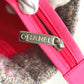 CHANEL CC ココマーク カンボンライン ラージ ショルダーバッグ 肩掛け トートバッグ ツイード レディース パープル系