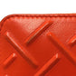 BOTTEGA VENETA 593217 Round Zip Long Wallet Leather Men's Orange