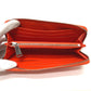 BOTTEGA VENETA 593217 Round Zip Long Wallet Leather Men's Orange