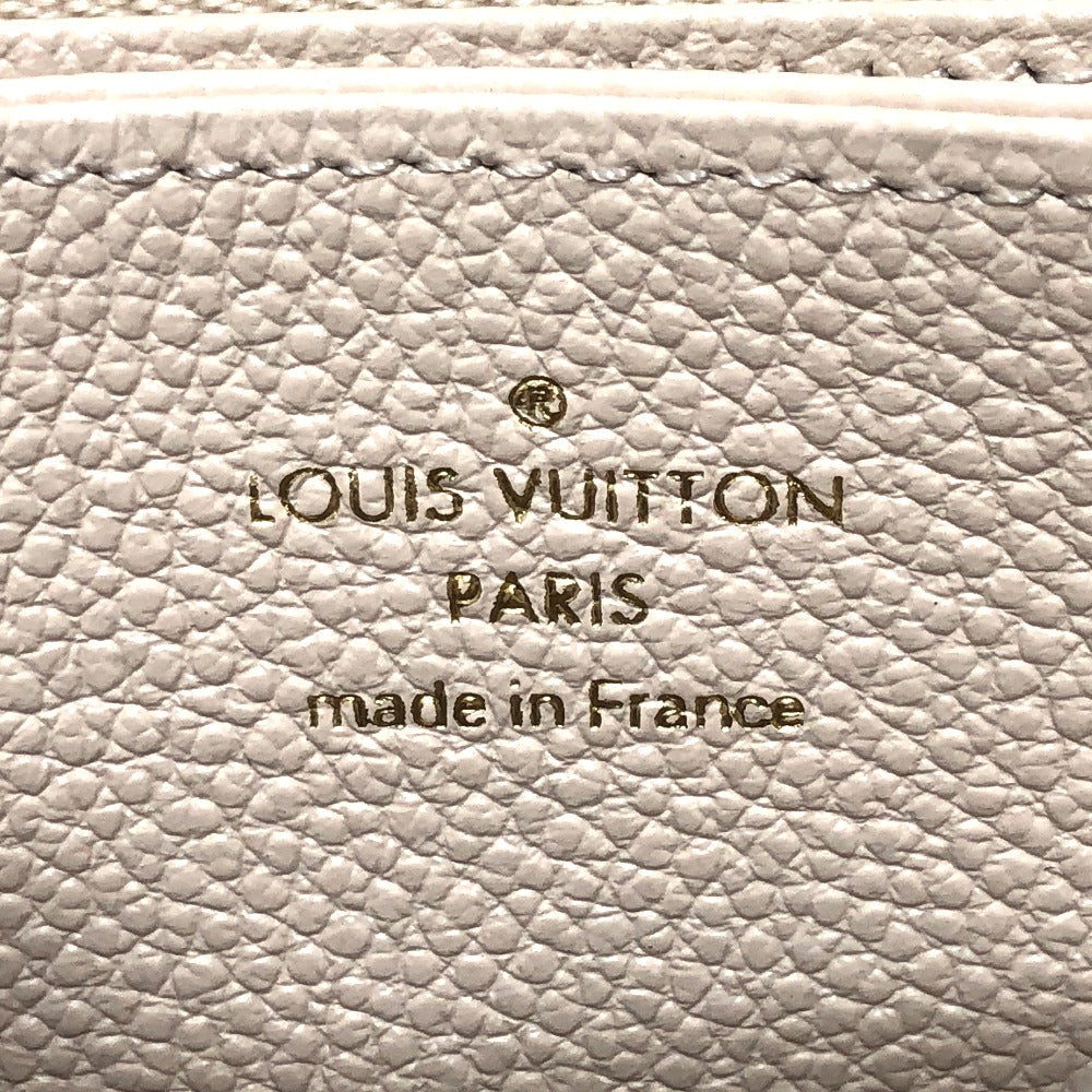 LOUIS VUITTON M80402 Monogram Empreinte Zippy Wallet, Long Wallet, Monogram Empreinte Leather, Women's, Beige