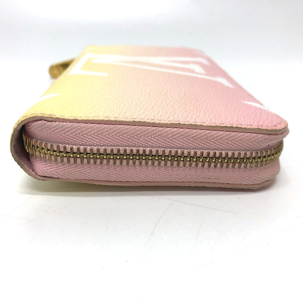 LOUIS VUITTON M80361 Monogram by the Pool Zippy Wallet Long Wallet in Monogram Canvas, Women's, Pink