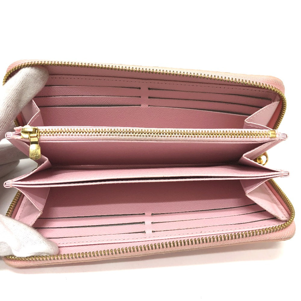 LOUIS VUITTON M80361 Monogram by the Pool Zippy Wallet Long Wallet in Monogram Canvas, Women's, Pink