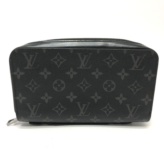 LOUIS VUITTON M61698 モノグラムエクリプス ジッピーXL ハンドバッグ トラベルケース 長財布 モノグラムエクリプスキャンバス メンズ ブラック