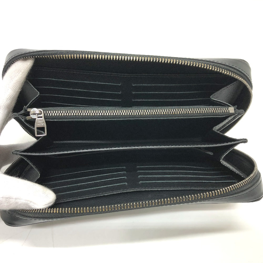 LOUIS VUITTON M61698 Monogram Eclipse Zippy XL Handbag, Travel Case, and Long Wallet in Monogram Eclipse Canvas, Men's, Black