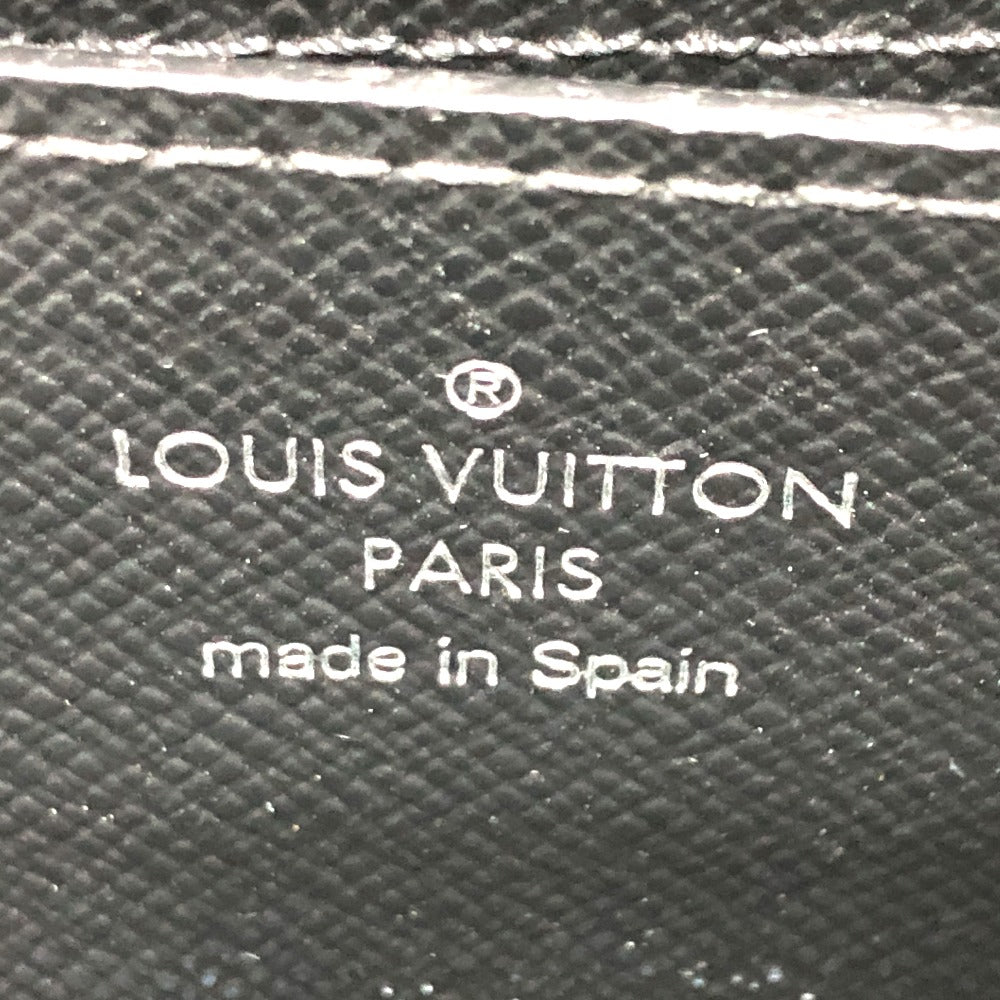 LOUIS VUITTON M61698 Monogram Eclipse Zippy XL Handbag, Travel Case, and Long Wallet in Monogram Eclipse Canvas, Men's, Black