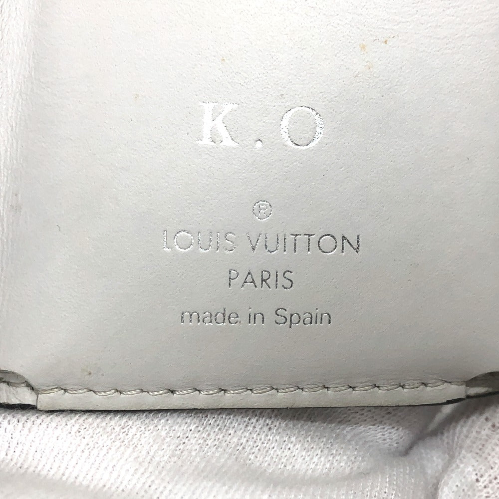 LOUIS VUITTON M67621 Taiga Rama Monogram Discovery Compact Wallet, Tri-fold Monogram Canvas, Men's, White