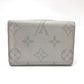LOUIS VUITTON M67621 Taiga Rama Monogram Discovery Compact Wallet, Tri-fold Monogram Canvas, Men's, White