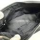 BVLGARI Logomania Handbag in Canvas/Leather, Navy Blue