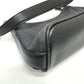 BVLGARI Logomania Handbag in Canvas/Leather, Navy Blue