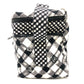 CHANEL Check Coco Mark Cooler Bag, Insulated Shoulder Bag, Canvas, Women's, White