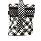 CHANEL Check Coco Mark Cooler Bag, Insulated Shoulder Bag, Canvas, Women's, White