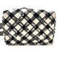 CHANEL Check Coco Mark Cooler Bag, Insulated Shoulder Bag, Canvas, Women's, White