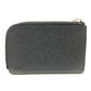 LOUIS VUITTON M63375 Taiga Porte Monnaie Jour Coin Purse in Taiga Leather, Men's, Black