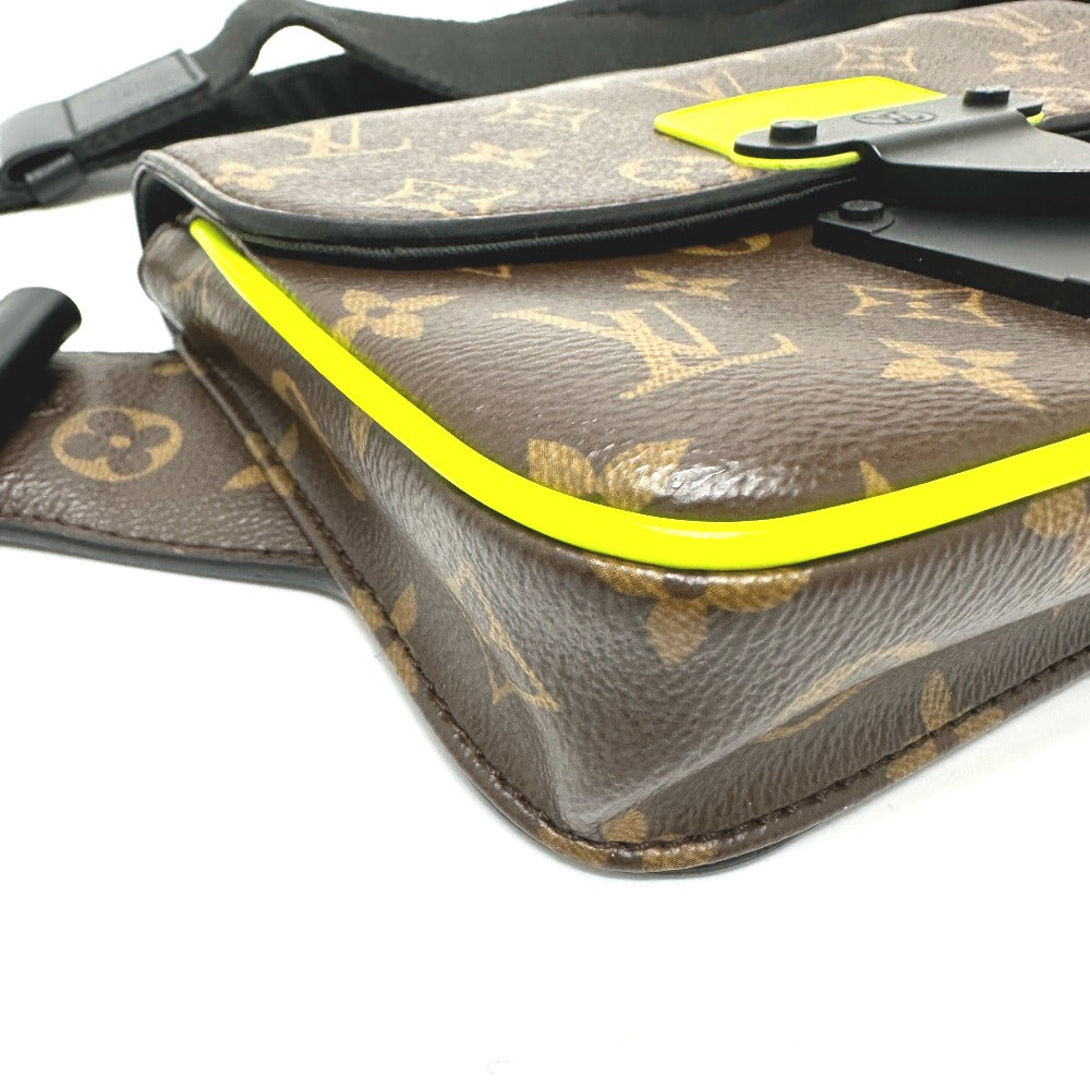 LOUIS VUITTON M45864 モノグラム Sロック スリングバック ウエストバッグ カバン ショルダーバッグ モノグラムキャンバス メンズ ブラウン