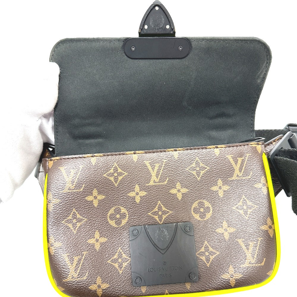 LOUIS VUITTON M45864 モノグラム Sロック スリングバック ウエストバッグ カバン ショルダーバッグ モノグラムキャンバス メンズ ブラウン