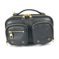 LOUIS VUITTON M80450 Monogram Utility Crossbody Bag, 2-Way Pochette/Shoulder Bag, Leather, Men's, Black