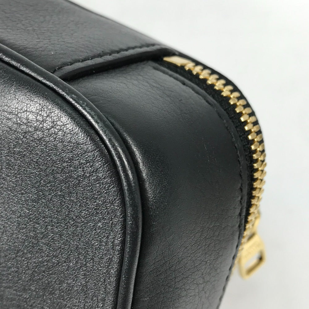 LOUIS VUITTON M80450 Monogram Utility Crossbody Bag, 2-Way Pochette/Shoulder Bag, Leather, Men's, Black