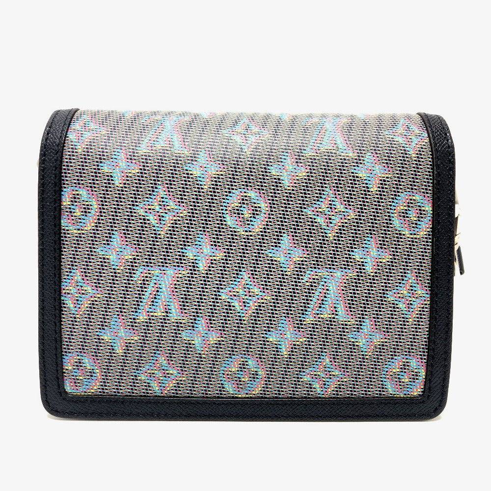 LOUIS VUITTON M55454 LV Pop Dauphine Mini Crossbody Bag, Leather Shoulder Bag, Women's, Blue