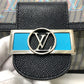 LOUIS VUITTON M55454 LV Pop Dauphine Mini Crossbody Bag, Leather Shoulder Bag, Women's, Blue