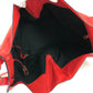 LOEWE 387.30.N60 Crossbody Hammock Bag, 2-Way Shoulder/Handbag, Leather, Women's, Red
