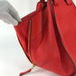 LOEWE 387.30.N60 Crossbody Hammock Bag, 2-Way Shoulder/Handbag, Leather, Women's, Red