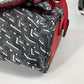 Christian Louboutin 1205006 All-Over Print Rubiclic Messenger Bag, Handbag, Crossbody Bag, 2-Way Shoulder Bag, Nylon/Leather, Men's, Red
