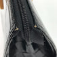 VERSACE Vintage Embossed Medusa Logo Tote Bag Shoulder Bag Handbag Leather Women's Black