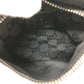 GUCCI 28566 GG Body Bag, Belt Bag, Waist Bag, GG Canvas/Leather, Men's, Black