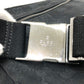 GUCCI 28566 GG Body Bag, Belt Bag, Waist Bag, GG Canvas/Leather, Men's, Black