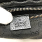 GUCCI 28566 GG Body Bag, Belt Bag, Waist Bag, GG Canvas/Leather, Men's, Black