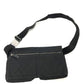 GUCCI 28566 GG Body Bag, Belt Bag, Waist Bag, GG Canvas/Leather, Men's, Black