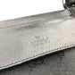 GUCCI 28566 GG Body Bag, Belt Bag, Waist Bag, GG Canvas/Leather, Men's, Black